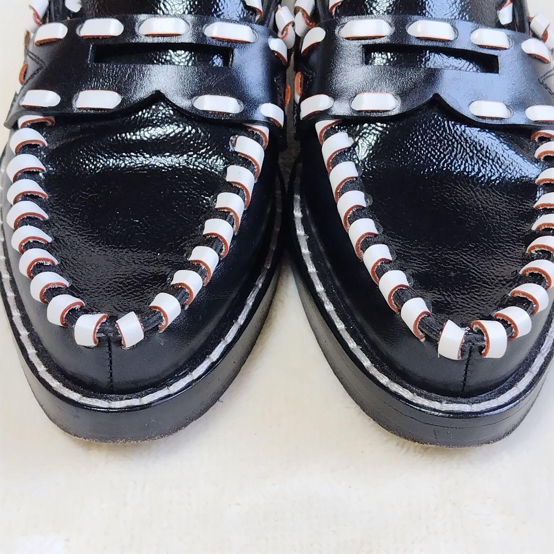 希少美品☆ルイ・ヴィトン サンダル 靴 ローファー風 ステッチ 約22cm