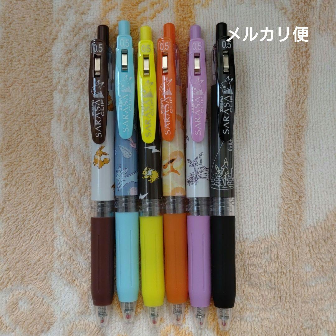ポケモンセンターオリジナル サラサボールペン イーブイフレンズ 6本