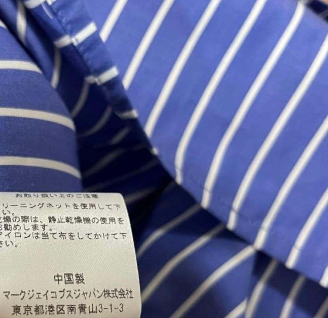 RUNWAY MARC JACOBS フリル リボン ストライプ ブラウス 12