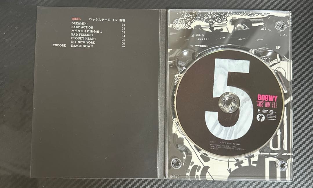 BOØWY 『“GIGS” BOX』