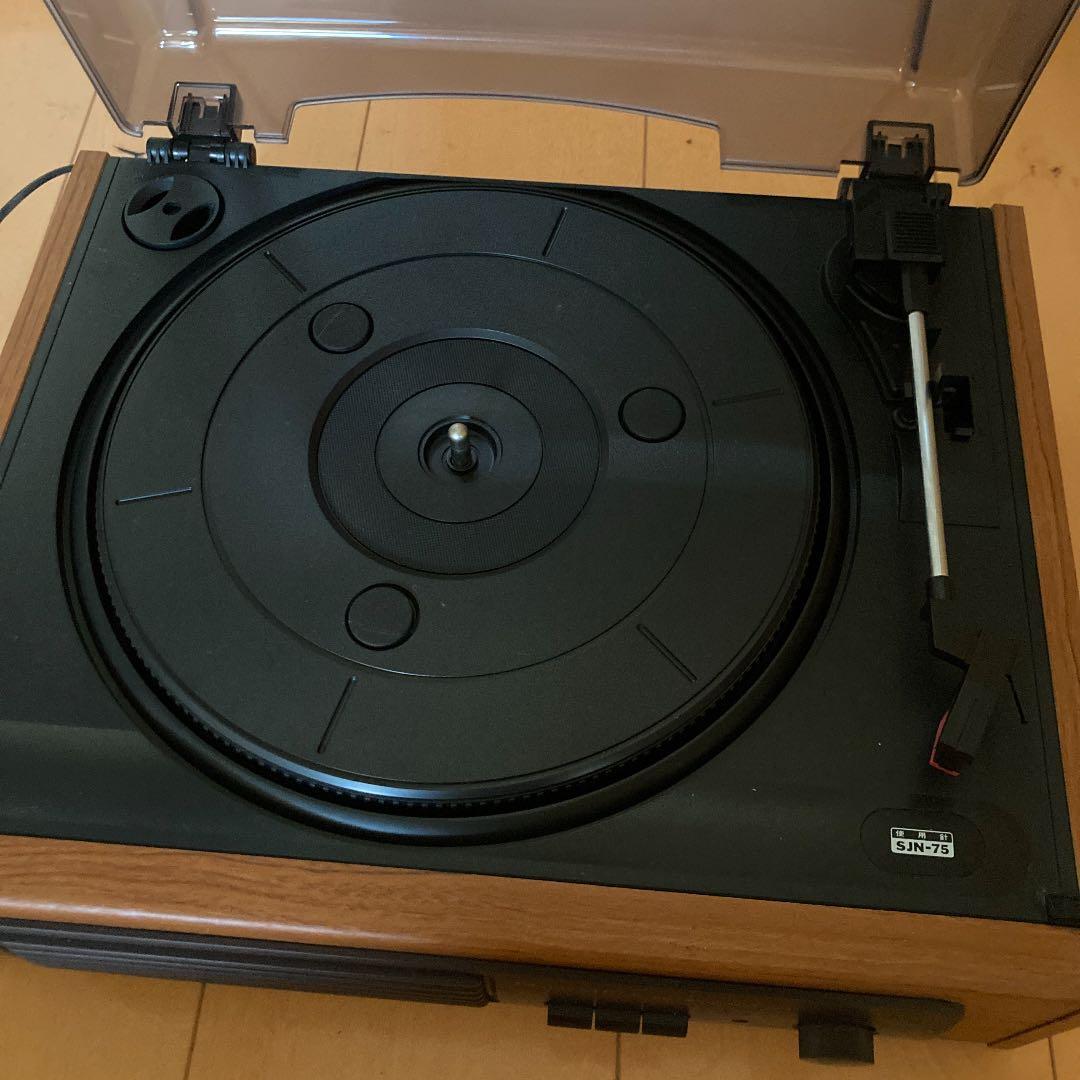 COLUMBIA レコードプレーヤー 音が出ない卓上レコードプレーヤー COLUMBIA GP-11 を修理、改造してみる