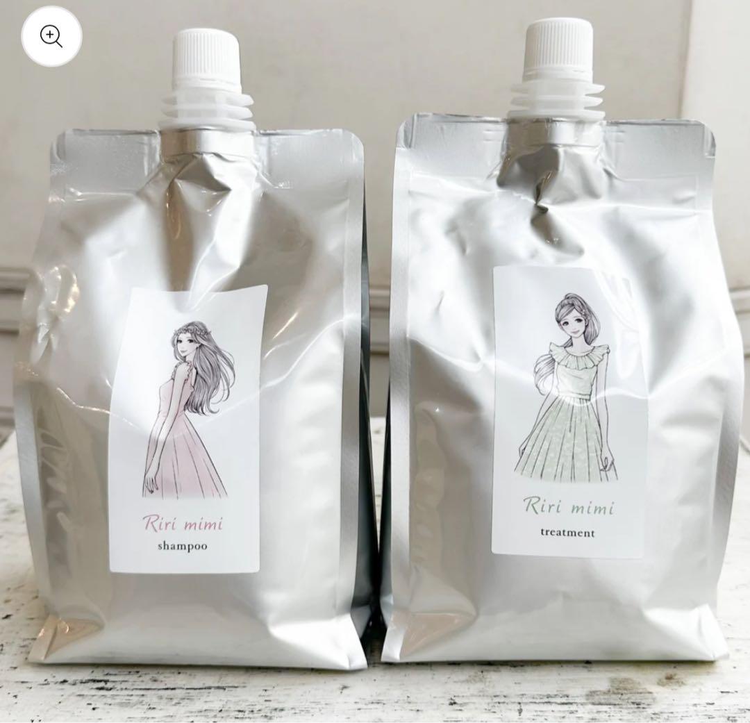 1月24日購入リリミミシャンプートリートメント詰め替え！ リリミミシャンプートリートメント 1000ml詰め替え用パウチセット
