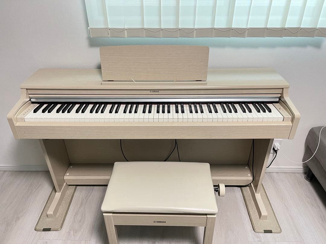 YAMAHA アリウス YDP-164 美品 ホワイトアッシュ お月さま様専用