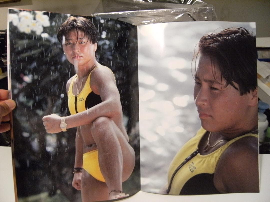 1993年 全日本女子プロレス 豊田真奈美 山田敏代 直筆サイン入り 写真