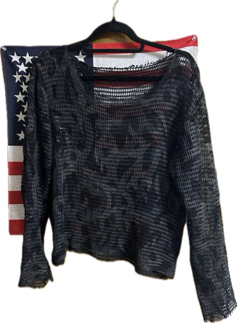 NUMBER (N)INE 04ss GIVE期 ハートトライバル メッシュ - メルカリ