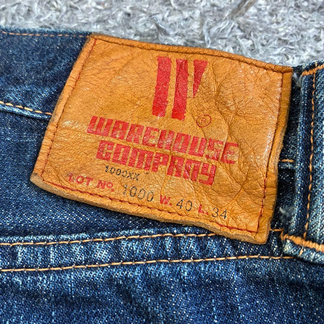 希少サイズ】WAREHOUSE 1000XX DSB セルビッチデニム W40 - メルカリ