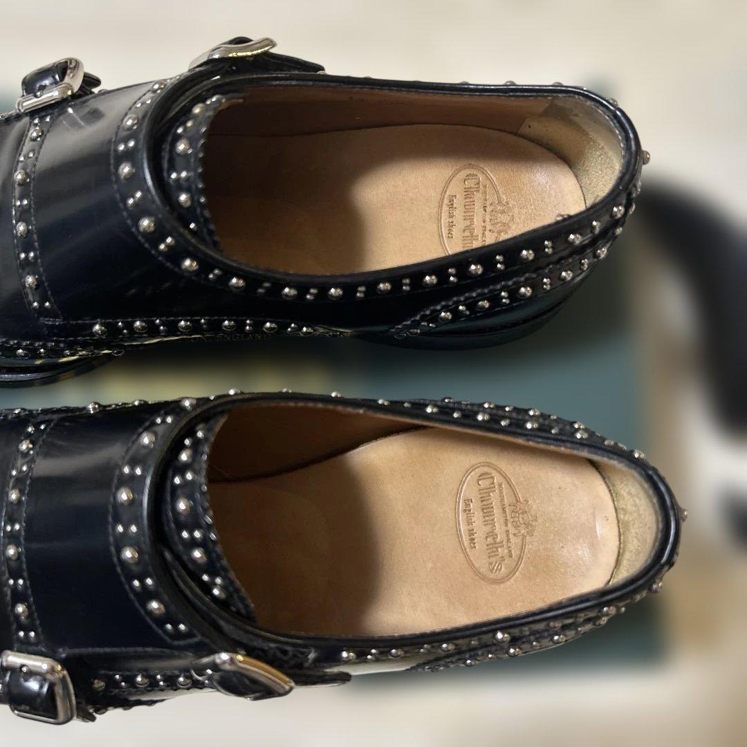 美品）church's LANA met black 37