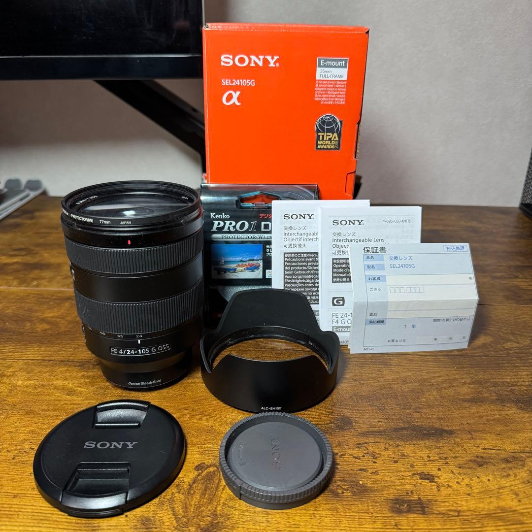 美品】SONY SEL24105G 24-105mm F4 レンズフィルター付 - メルカリ
