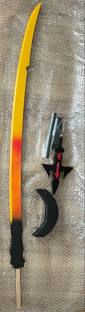 アークナイツ スルト 三分妄想 コスプレ 武器つき ウイッグつき - メルカリ