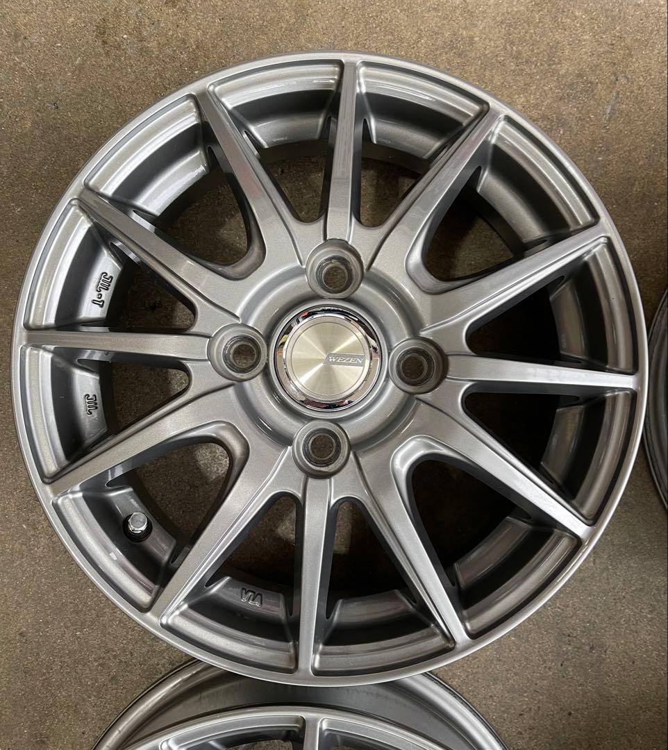 社外アルミホイール WEZEN 13×4.0J 100 4H 42 4本