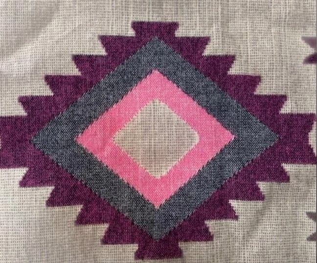 エクアドル アルパカ ブランケット 大判 約220×187 手織り