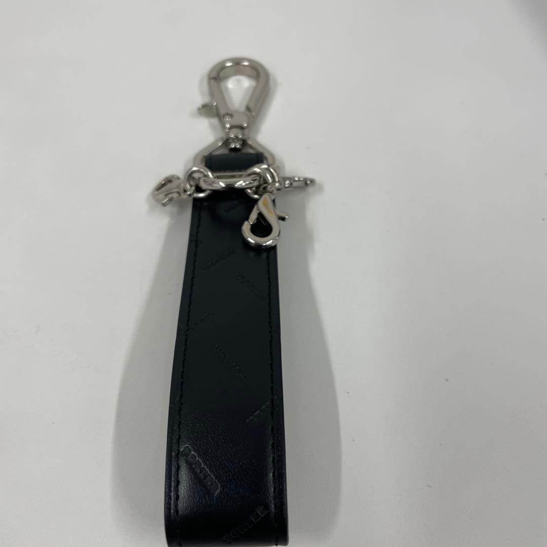 PORTER ブラックレザー キーホルダー 2639 - メルカリ