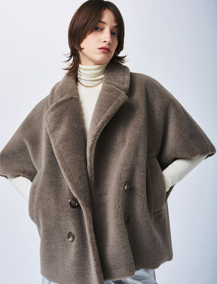 【タイムセール】STUNNING LURE スタニング ボアポンチョ STUNNING LURE ボアポンチョ サイズ0 新品 - メルカリ