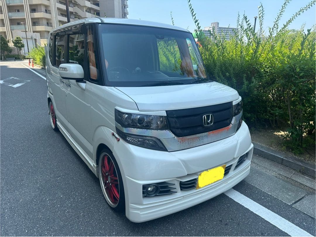 27年式　ホンダ N-BOXカスタム　ターボ　車検R8 8月まで ホンダ N-BOX + カスタムの価格・新型情報・グレード諸元 価格.com