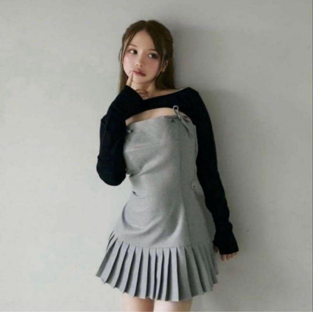andmary Karen knit set mini dress Sサイズ ANDMARY Karen knit set mini dress Sサイズ - メルカリ
