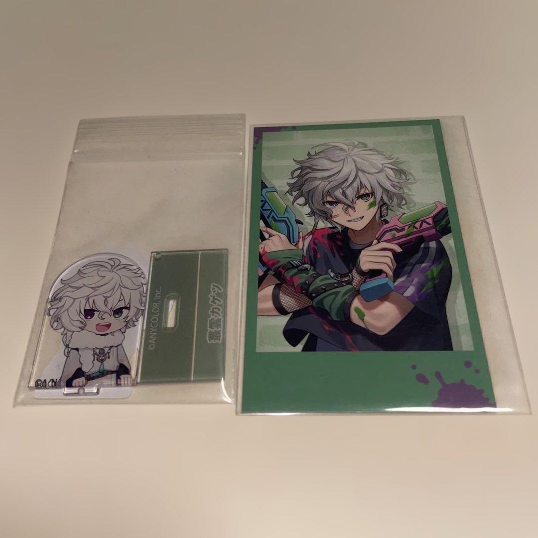 にじさんじ 叢雲カゲツ チェキ風カード・アクリルスタンド(ステッカー