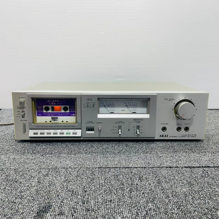 AKAI カセットデッキ GX-F15 - メルカリ