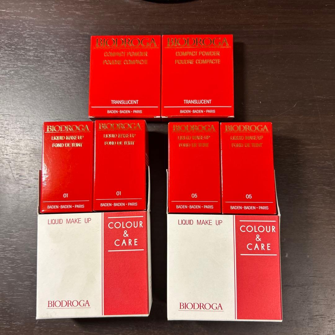 【定価約3万円分】BIODROGAまとめ売り パウダー リキッドメイクアップ ミキ ビオドラガ パウダリーメイクアップ 20 ファンデーション ドイツ