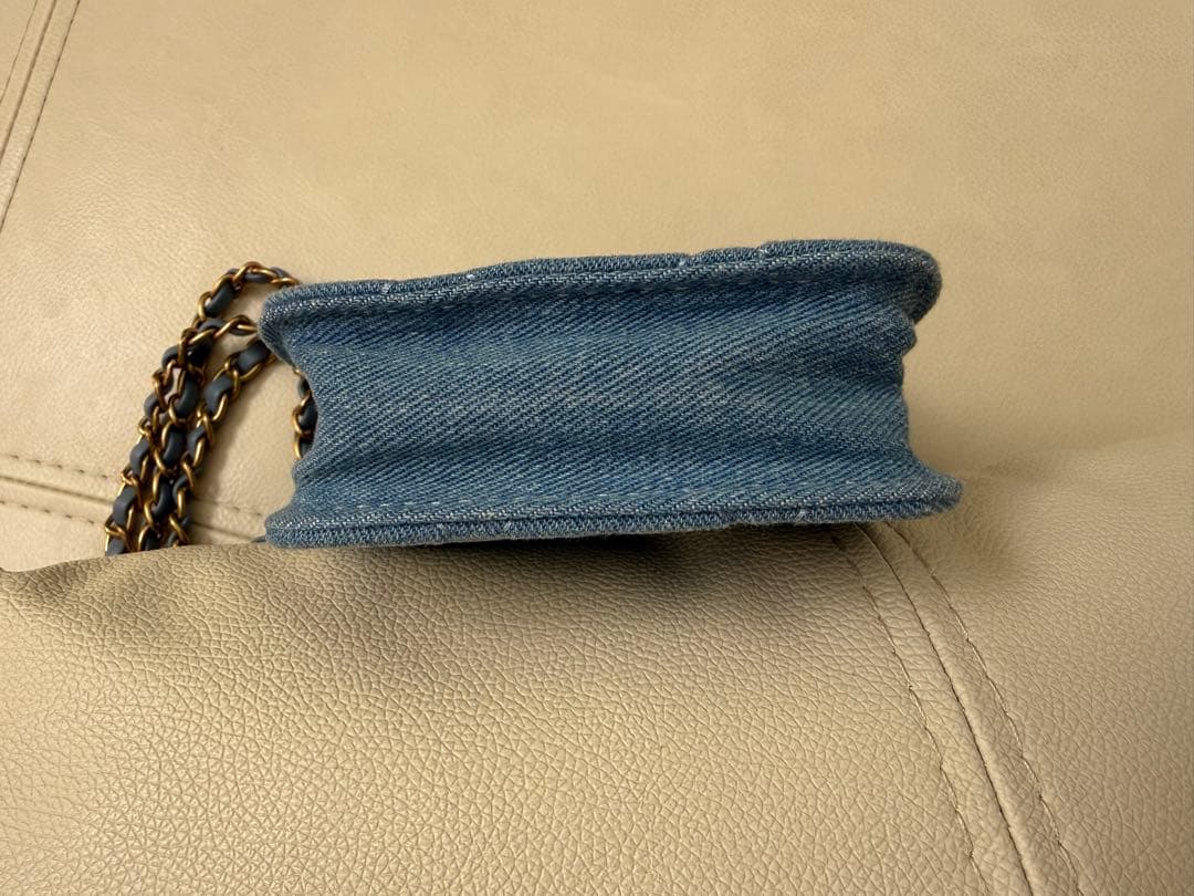 未使用CHANEL シャネル非売品ノベルティ ショルダーバッグ デニム