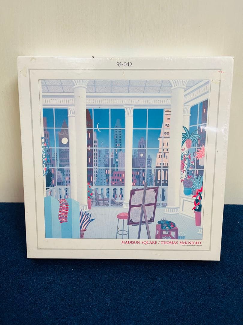 【新品未開封】トーマスマックナイト　マジソンスクエア　ジグソーパズル　レトロ Amazon | トーマス マックナイト 額縁付き THOMAS ジグソーパズル