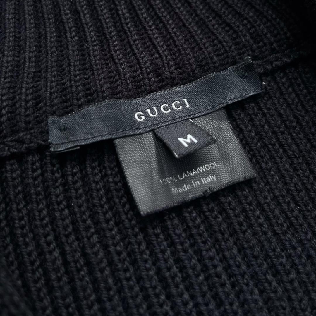 GUCCI TOM FORD ドライバーズニット グッチ トムフォード期 黒 M