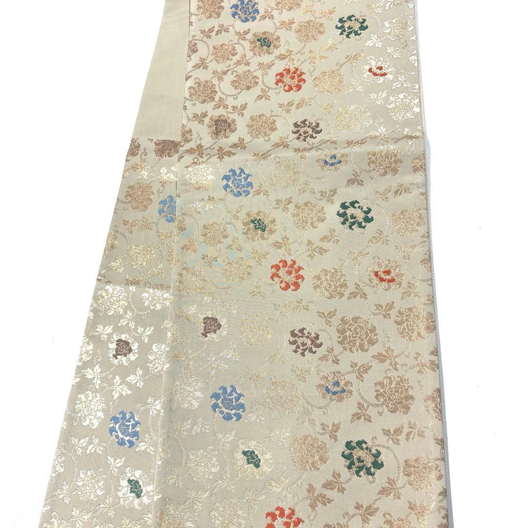 帯6534 ○高級 正絹 六通 袋帯 - メルカリ