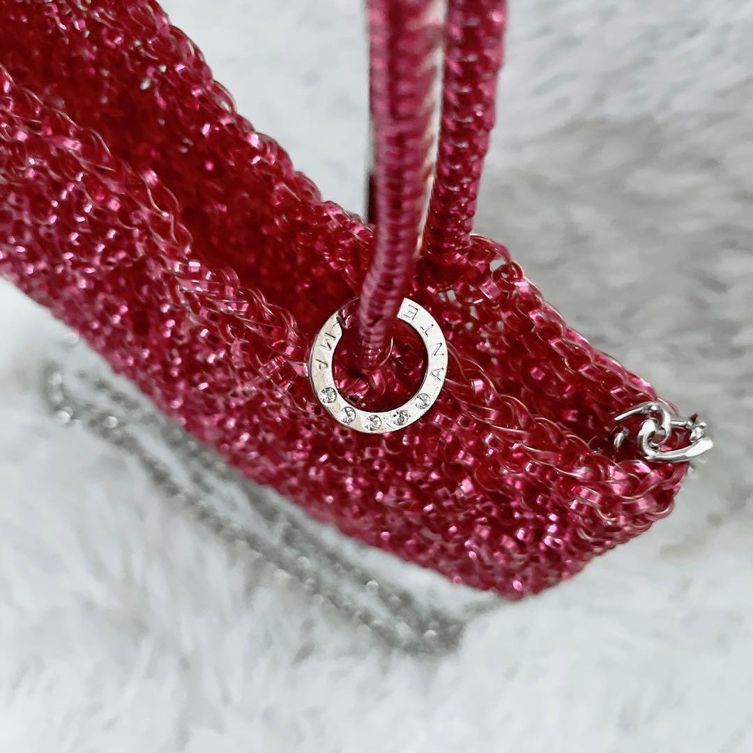 アンテプリマ スタンダードスクエアミディアム フクシアピンク