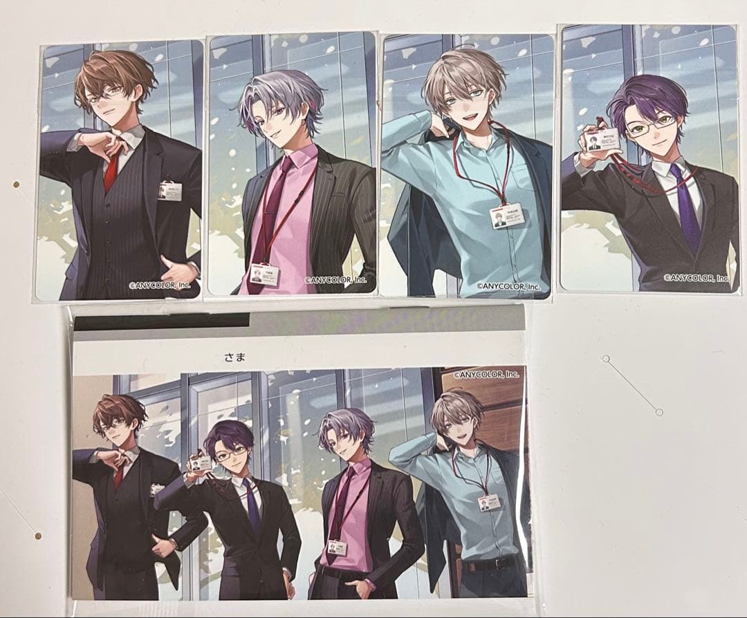 ROF-MAO 三菱UFJ銀行 通帳風ノート 名刺風カード ろふまお にじさんじ