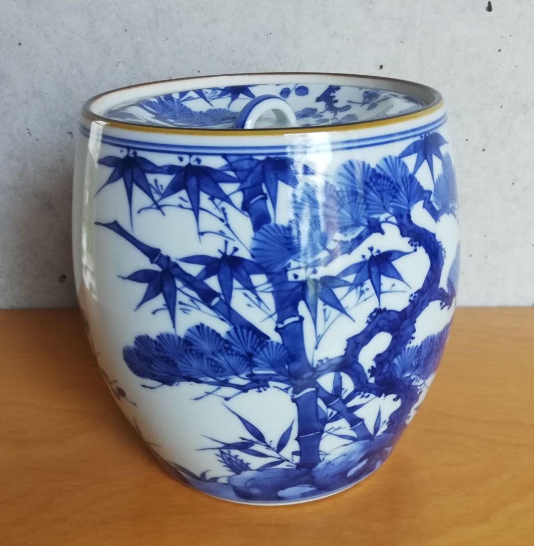 茶道具 水指 松竹梅紋 桃山窯 NO310 - メルカリ