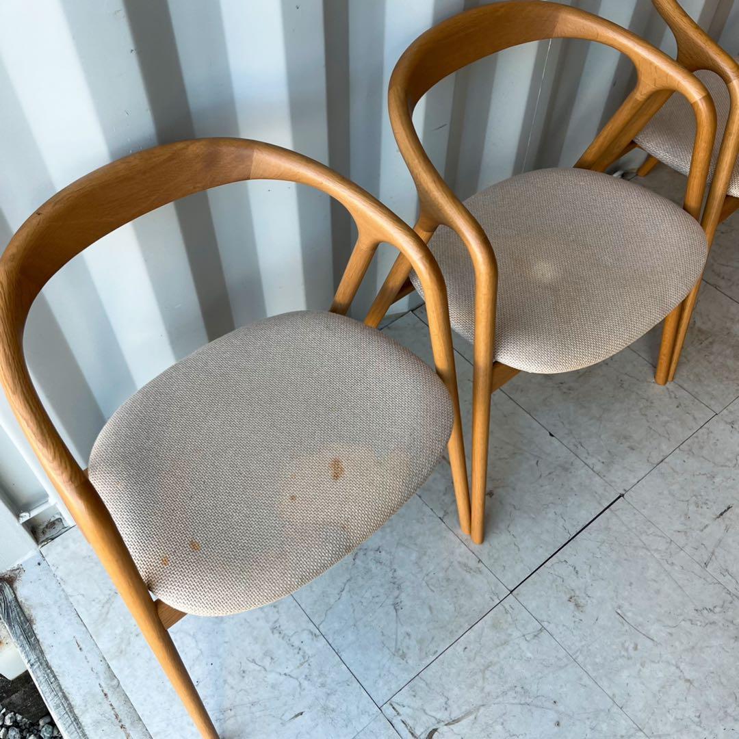 取付無料！アルフレックス JK ナチュラルアームチェア ダイニング