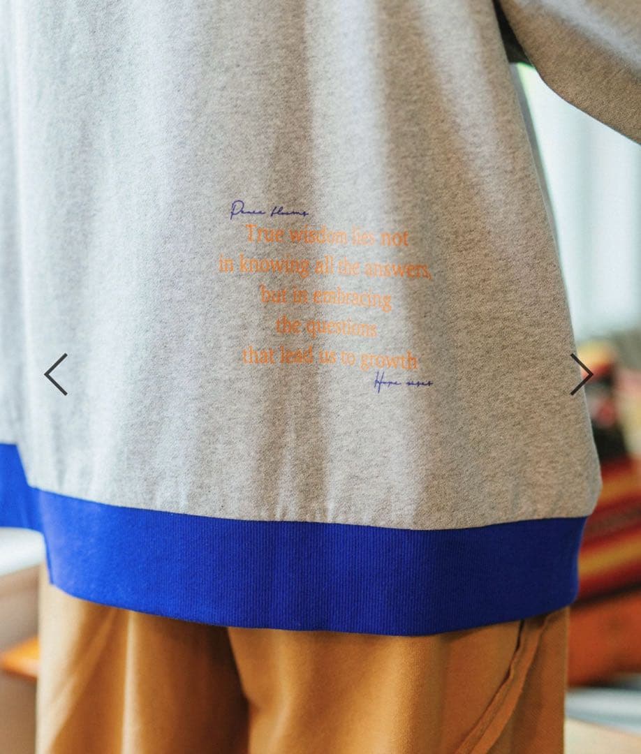 niko and  ニコアンド Misayo リメイク プルオーバー - メルカリ