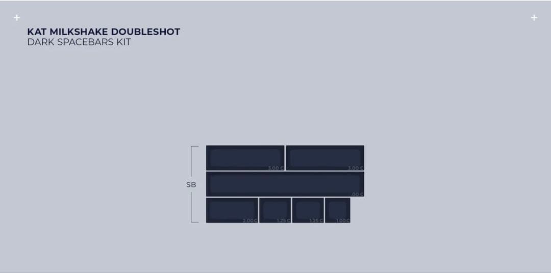 KAT Milkshake Keycaps Dark フルセット【未使用新品】 - メルカリ