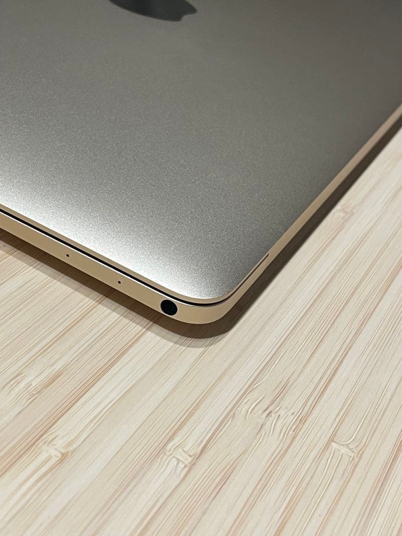 美品】MacBook ゴールド 12インチ バッテリー正常専用カバー付き