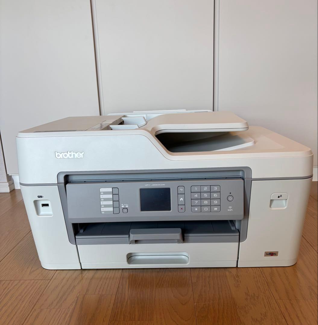 ブラザー(Brother)MFC-J6583CDW A3対応複合機（黒インク付） - メルカリ