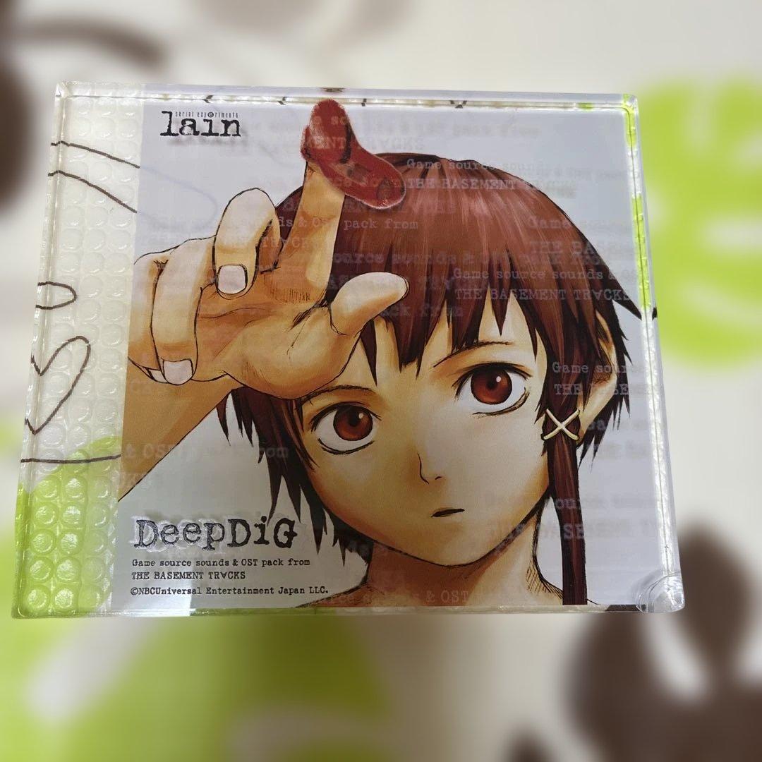 serial experiments lain CD風アクリルブロック 訳アリ - メルカリ