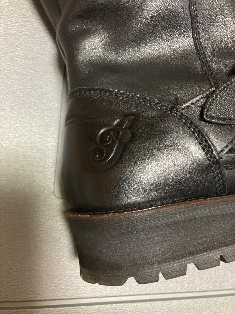 【美品】バイク用ブーツインディアン　OIM-022 8.5サイズ 26.5cm