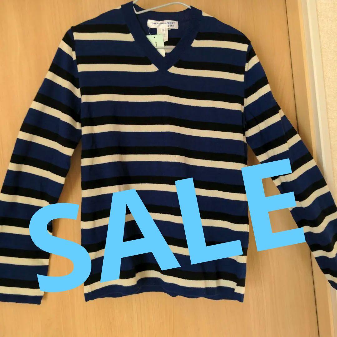 新品　COMME des GARÇONS SHIRT BOY セーター M COMME des GARCONS SHIRT（コムデギャルソンシャツ） | ニット