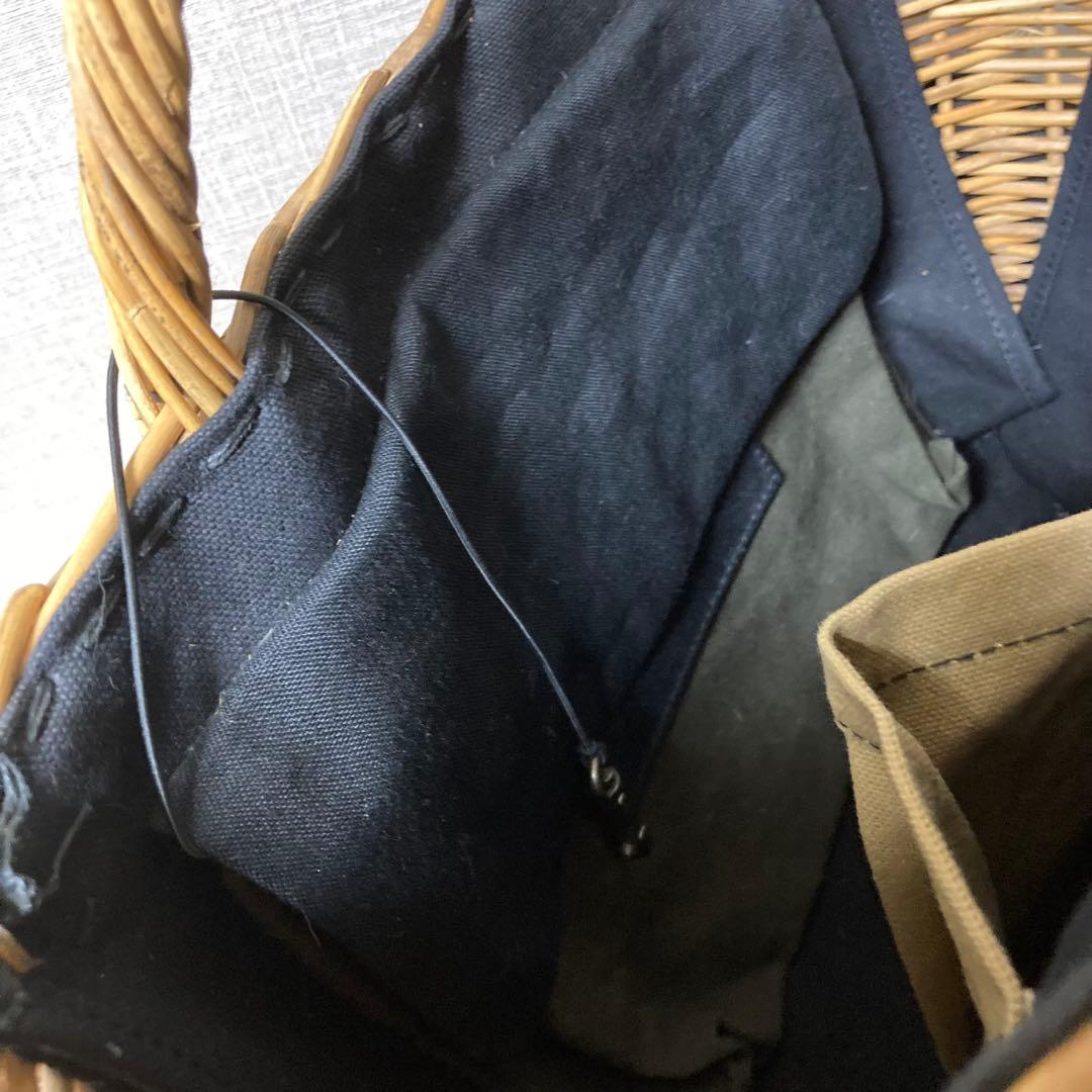 最終値下げ][極美品] エバゴス かごバッグ 完売品 ラビットファー