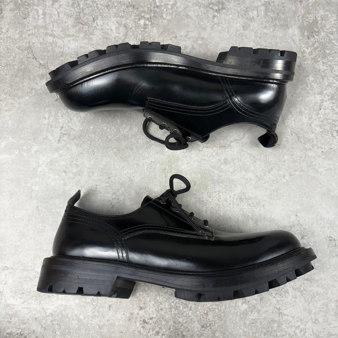 アレキサンダー・マックイーン ラグソール コマンドソール レザー