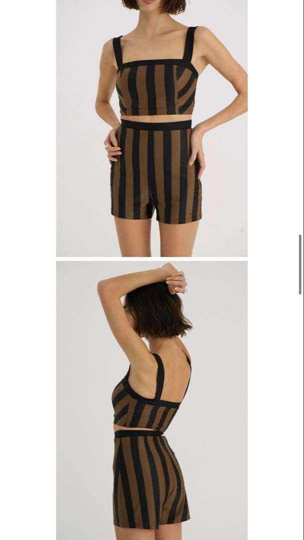 CLANE STRIPESWIMWEAR 水着