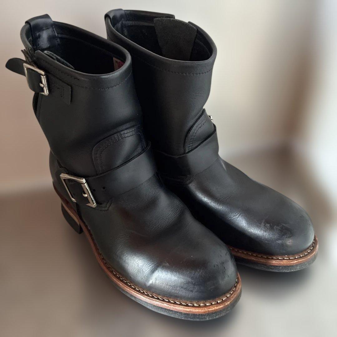 レッドウイング　25.0 エンジニアブーツ　ブーツ　メンズ レッドウィング エンジニア REDWING ENGINEER 2268 ブラック