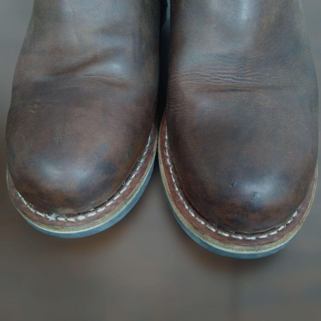 ゴールデンレトリバー　本革　オイルヌバック　エンジニア　ブーツ　26.5cm