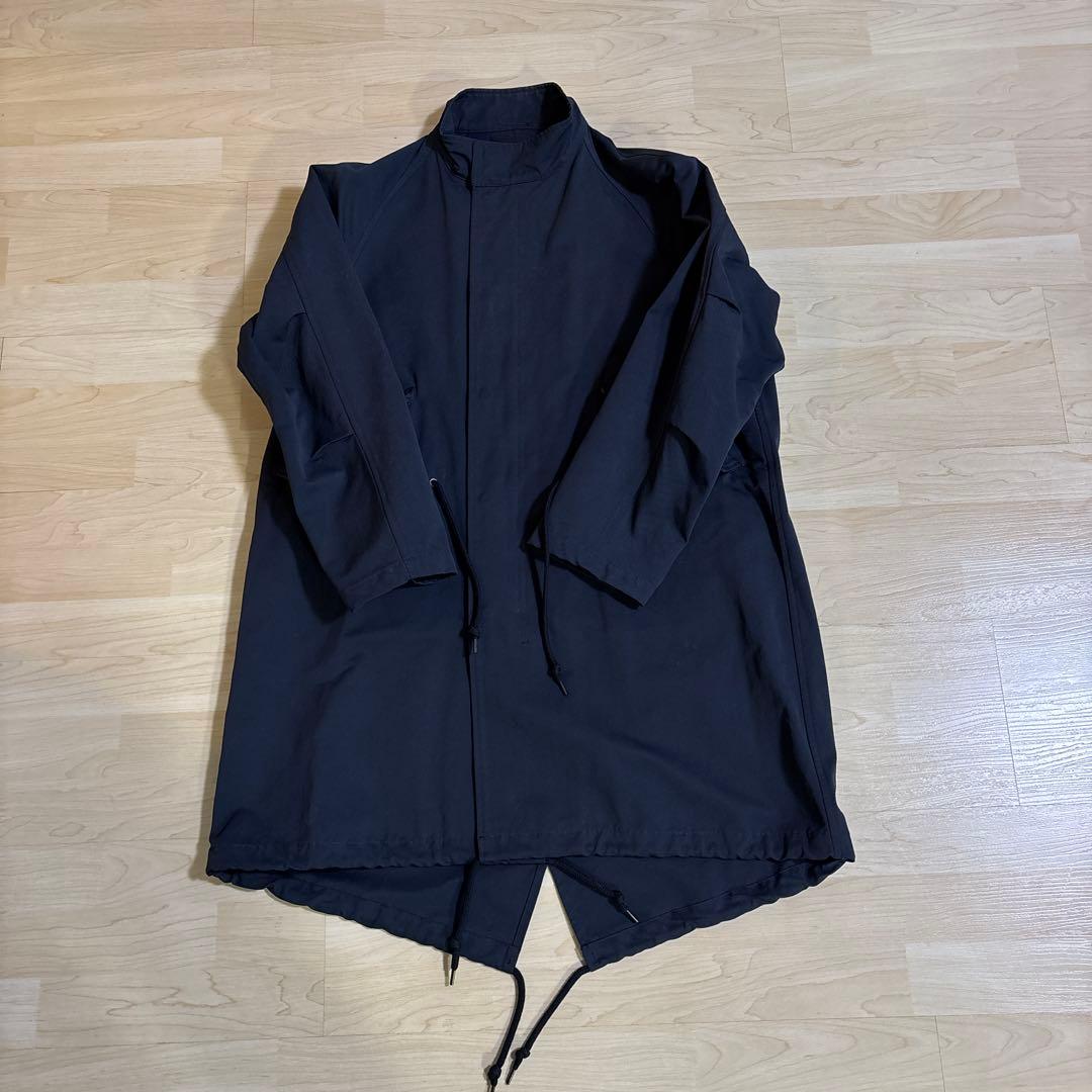 名作 nest Robe CONFECT モッズコート ブラック CONFECT、黒染めを落とし込んだ「育てる服に」に着眼したモッズコート