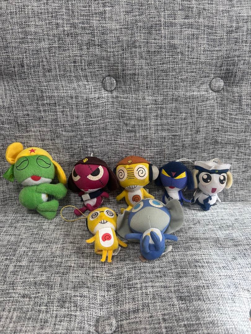 ケロロ軍曹チビぬいぐるみまとめ売り ミニミニChibiぬいぐるみマスコット ケロロ軍曹(単品ランダム8種