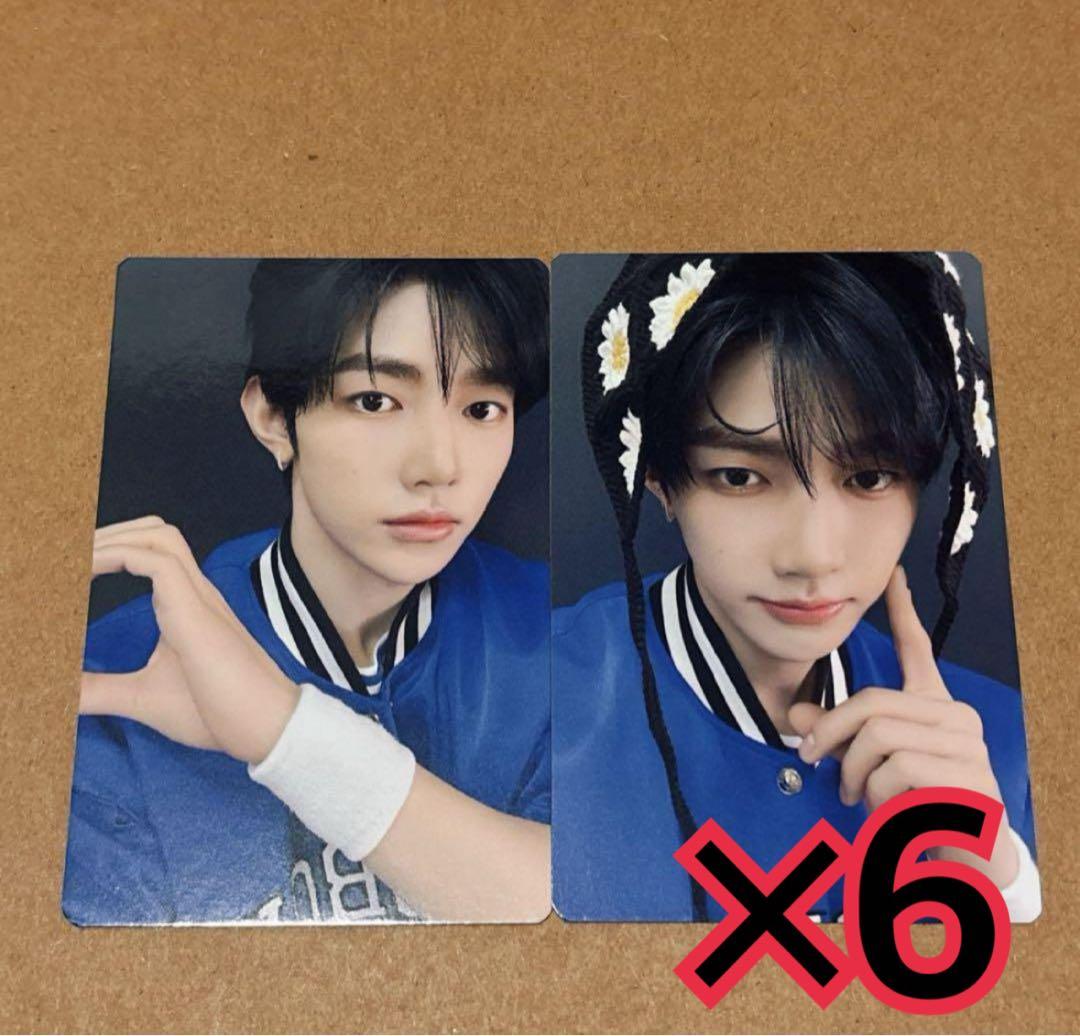 ジャンハオ トレカ 2種 ×6 ラントレ KCON LA 2025 会場 ZB1 - メルカリ