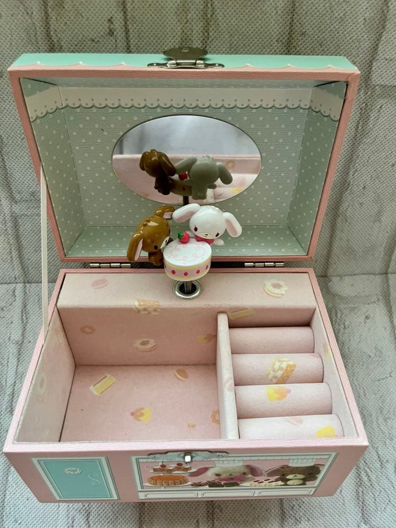 【シュガーバーニーズ】オルゴール付きジュエリーBOX オルゴール付きジュエリーボックス バレリーナ オン ステージ