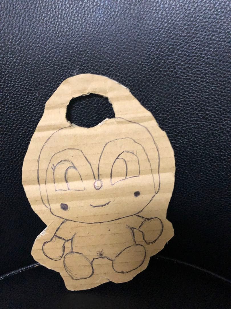 珍お面　ハンドメイド　(バイキン娘風)