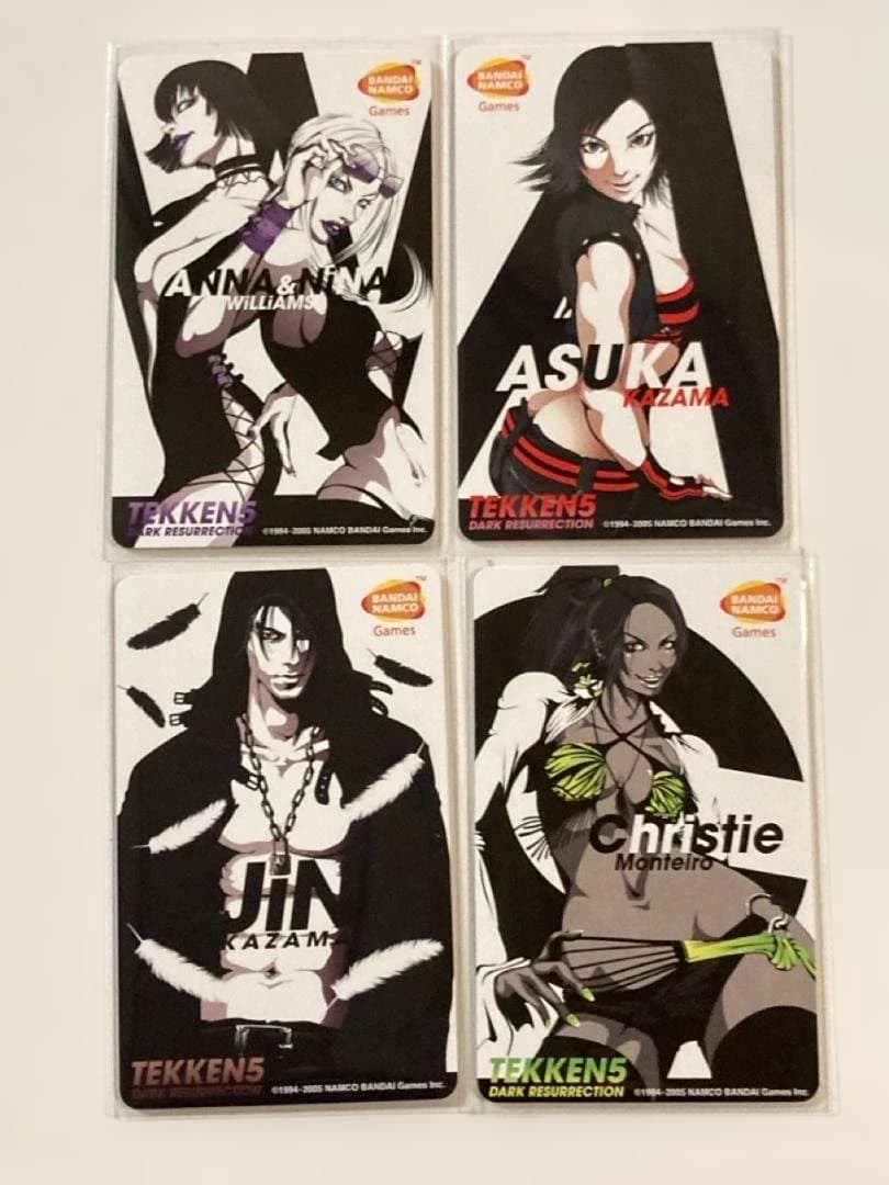 鉄拳5 TEKKEN-NET IDカード 4種セット TEKKEN5 バナパス - メルカリ