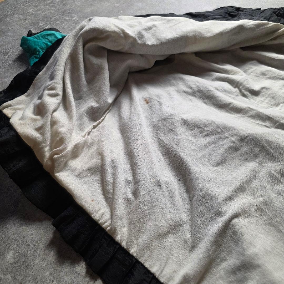 入手困難90sNBAバンクーバーグリズリーズナイロンジャケット刺繍ロゴ短