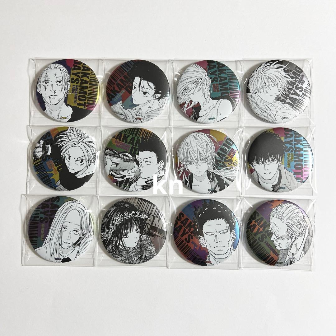 サカモトデイズ 原作 デコレクション缶バッジ 第2弾 コンプリート 全種